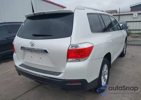 2011 Toyota Highlander from USA, damaged, VIN 5TDZA3EH7BS012313